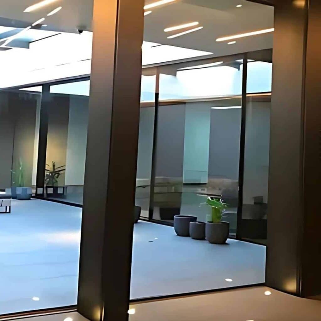 GLASS PARTITION WALL INSTALLATION