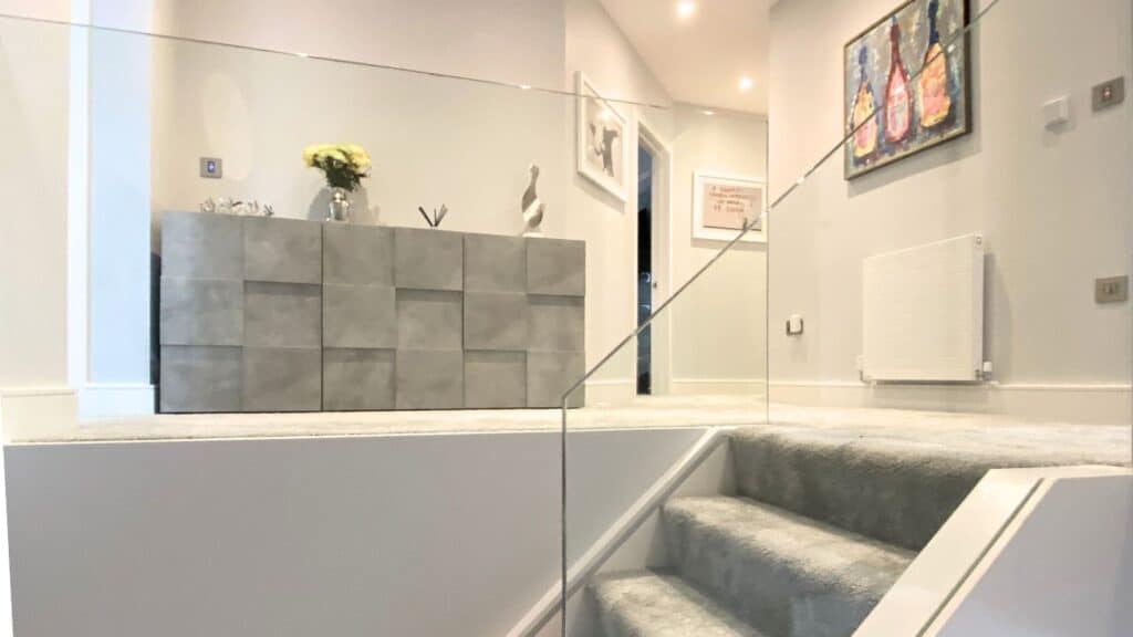 glass staircases