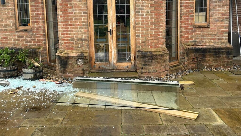 Balcony installed not installed by a reputable firm