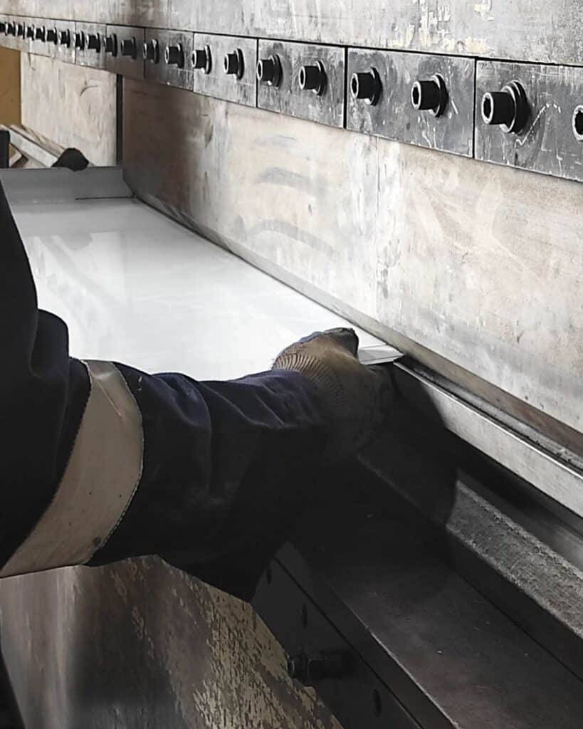 sheet metal work