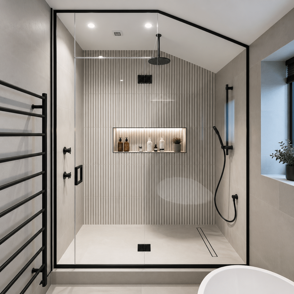 custome glass shower screen