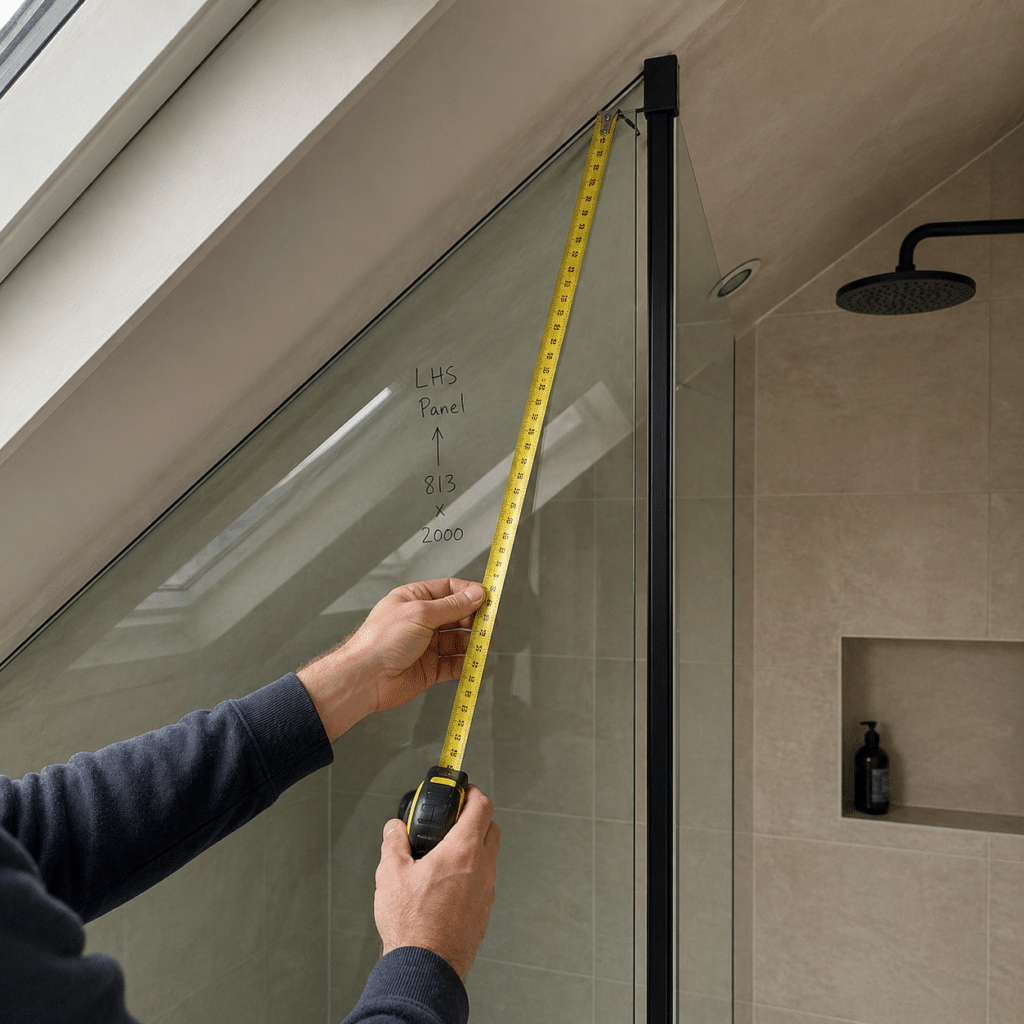 made to measure loft shower