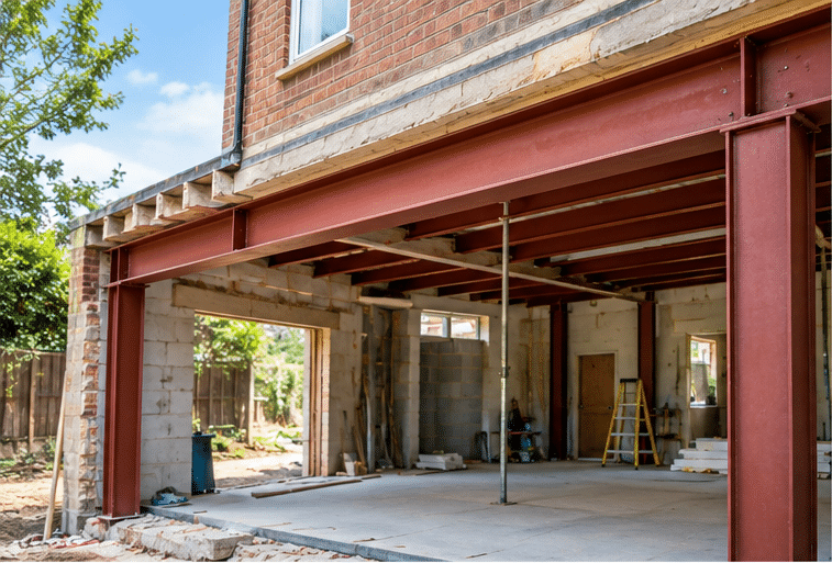 structural steel for extension